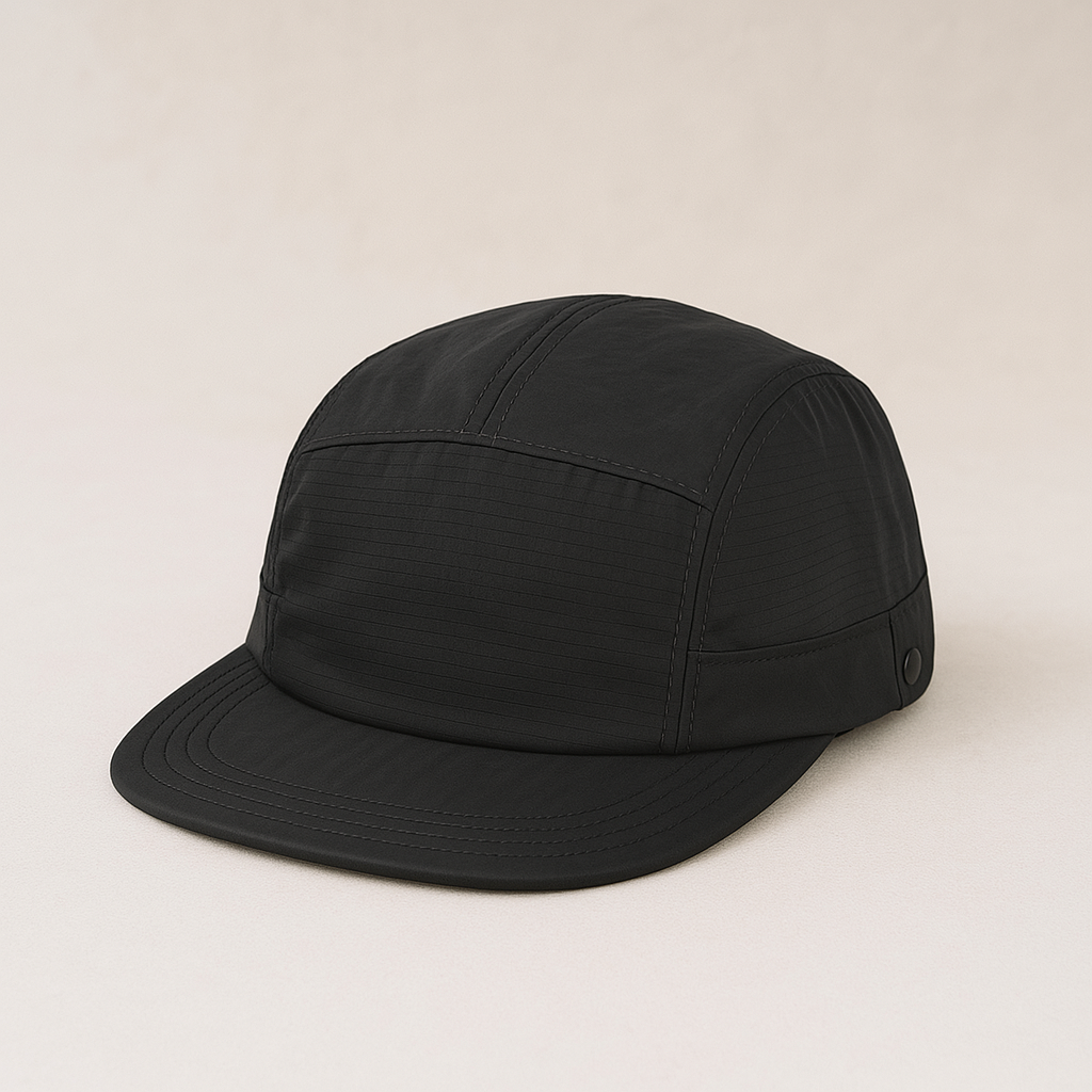 Men's 5 Panel Hat - Water Resistant Outdoor Cap