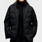 Women's Padded Puffer Jacket - Quilted Down Winter Coat