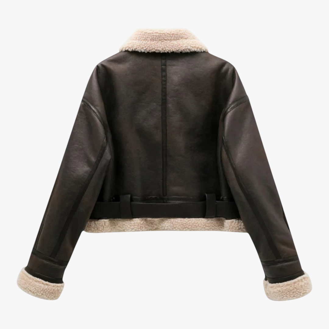 Women's Winter Jacket with Belt