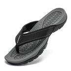 Men's Athletic Flip Flops - Arch Support Sports Sandals