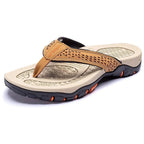 Men's Athletic Flip Flops - Arch Support Sports Sandals