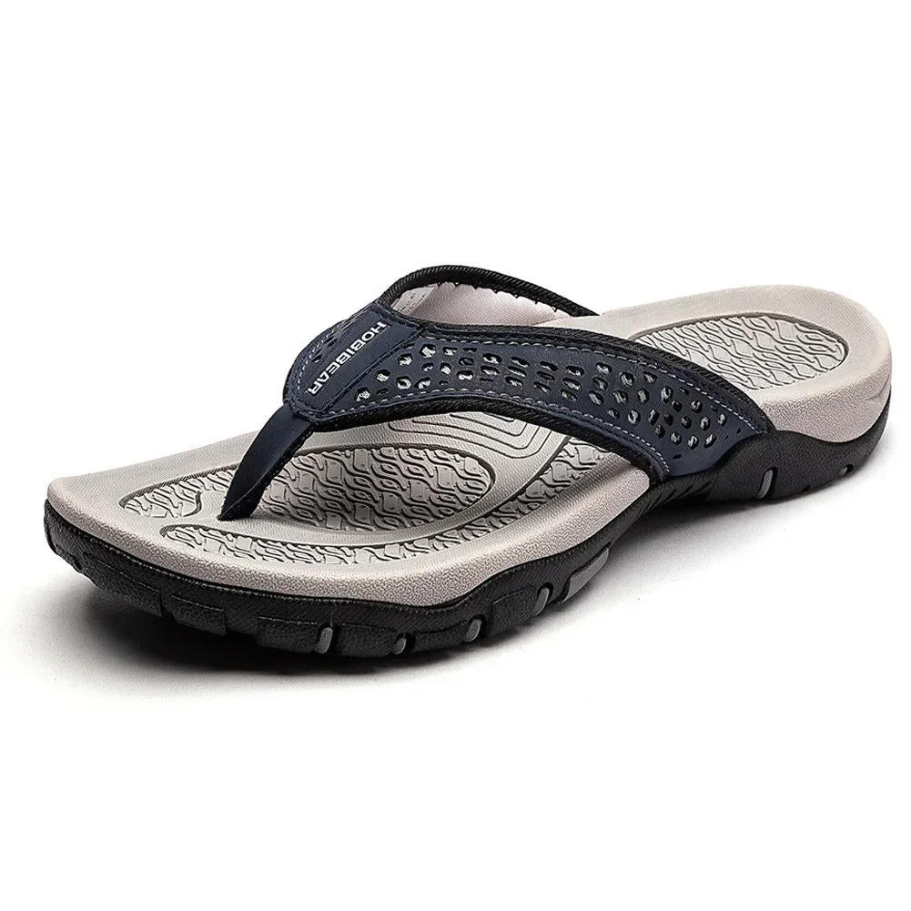 Men's Athletic Flip Flops - Arch Support Sports Sandals