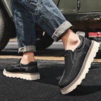 Men's Leather Loafers - Slip On Formal Shoes