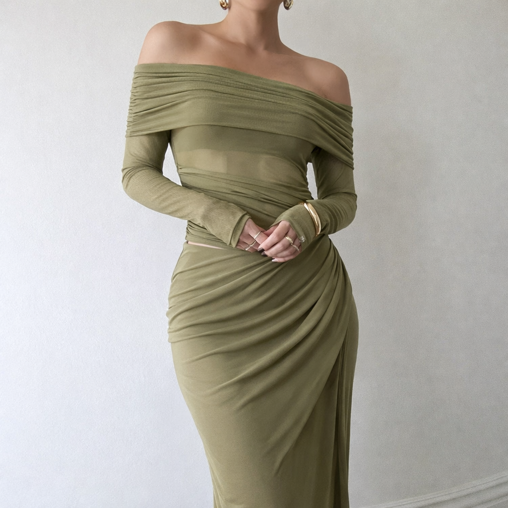Women's Rosa Maxi Dress | Elegant Comfortable Luxury Fabric Blend