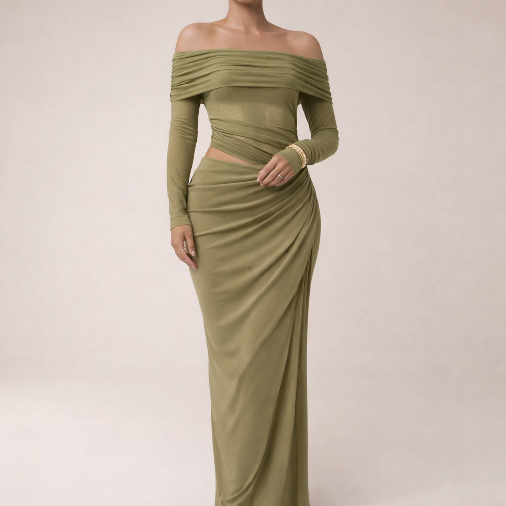 Women's Rosa Maxi Dress | Elegant Comfortable Luxury Fabric Blend
