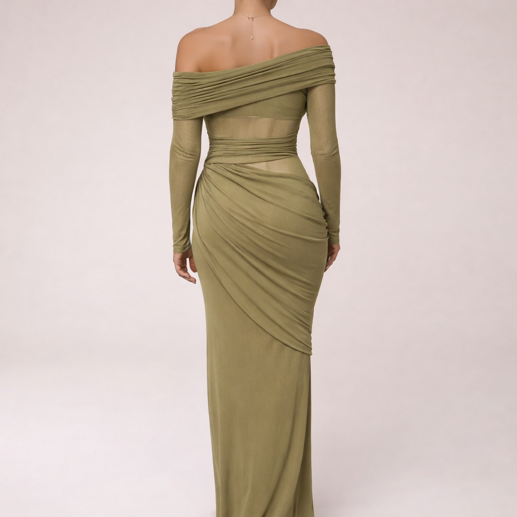 Women's Rosa Maxi Dress | Elegant Comfortable Luxury Fabric Blend
