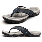 Men's Athletic Flip Flops - Arch Support Sports Sandals