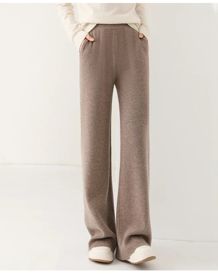 Women's Merino Pants - Knit Lounge Trousers