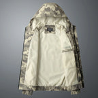 Men's Camo Jacket - Lightweight Windbreaker Shell