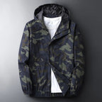 Men's Camo Jacket - Lightweight Windbreaker Shell
