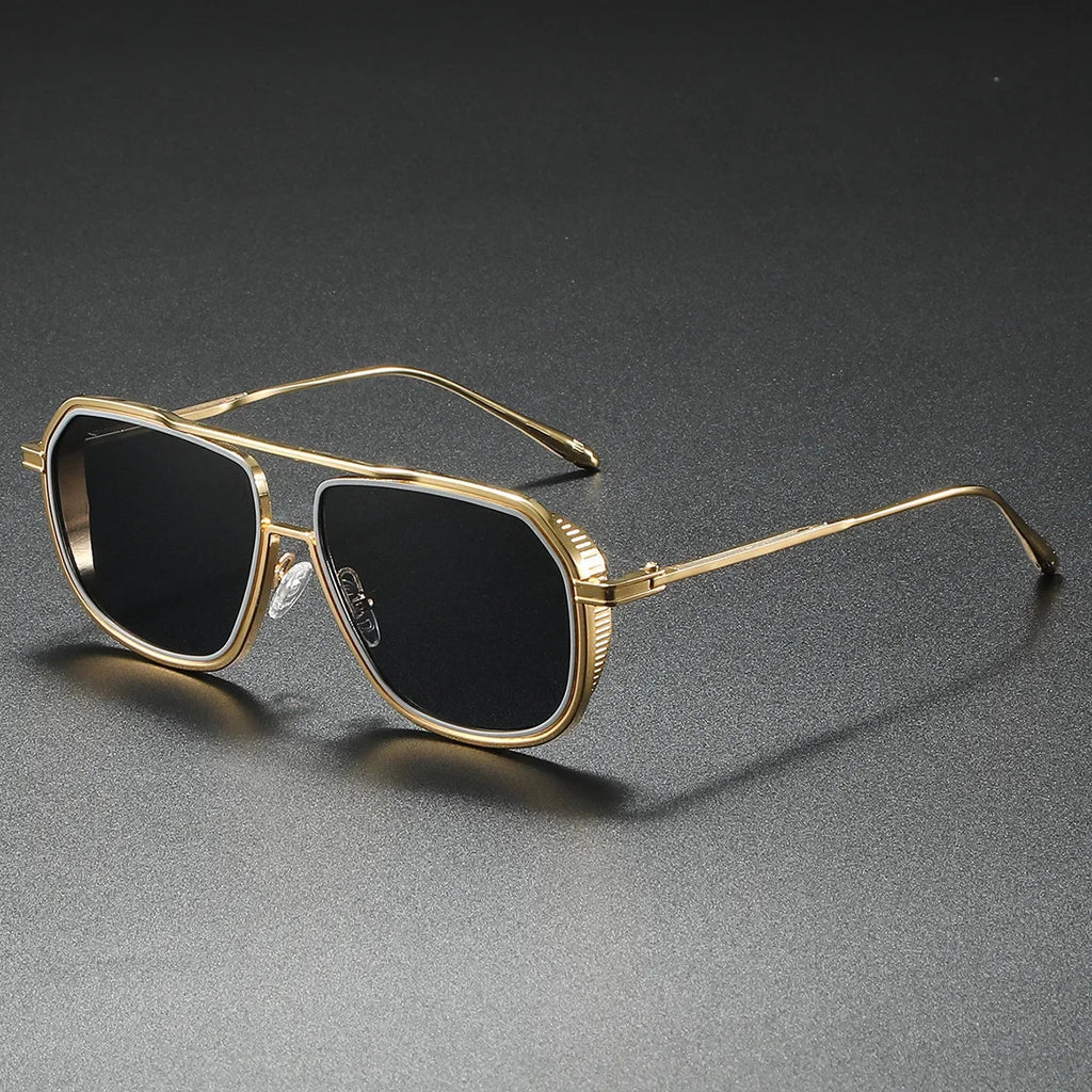 Men's Tortoiseshell Sunglasses - Acetate Aviator Frames