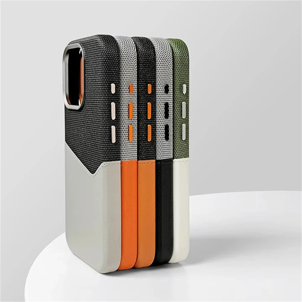 iPhone Case - Leather Magnetic Phone Case