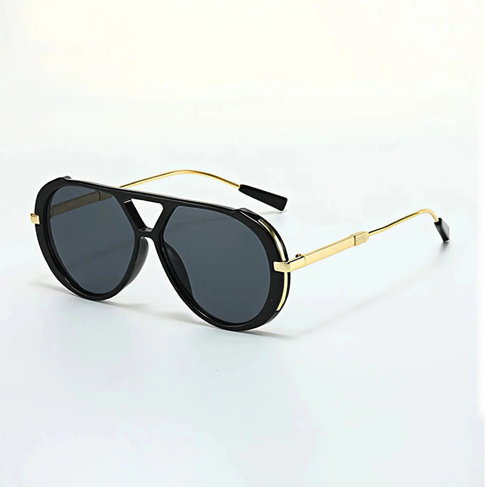 Men's Aviator Sunglasses - Gold Frame Pilot Shades