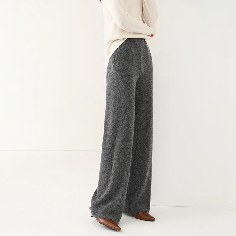 Women's Merino Pants - Knit Lounge Trousers