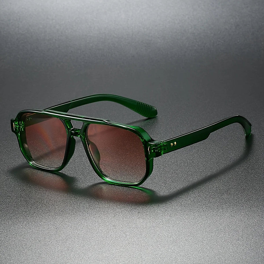 Men's 70s Sunglasses - Acetate Disco Era Shades