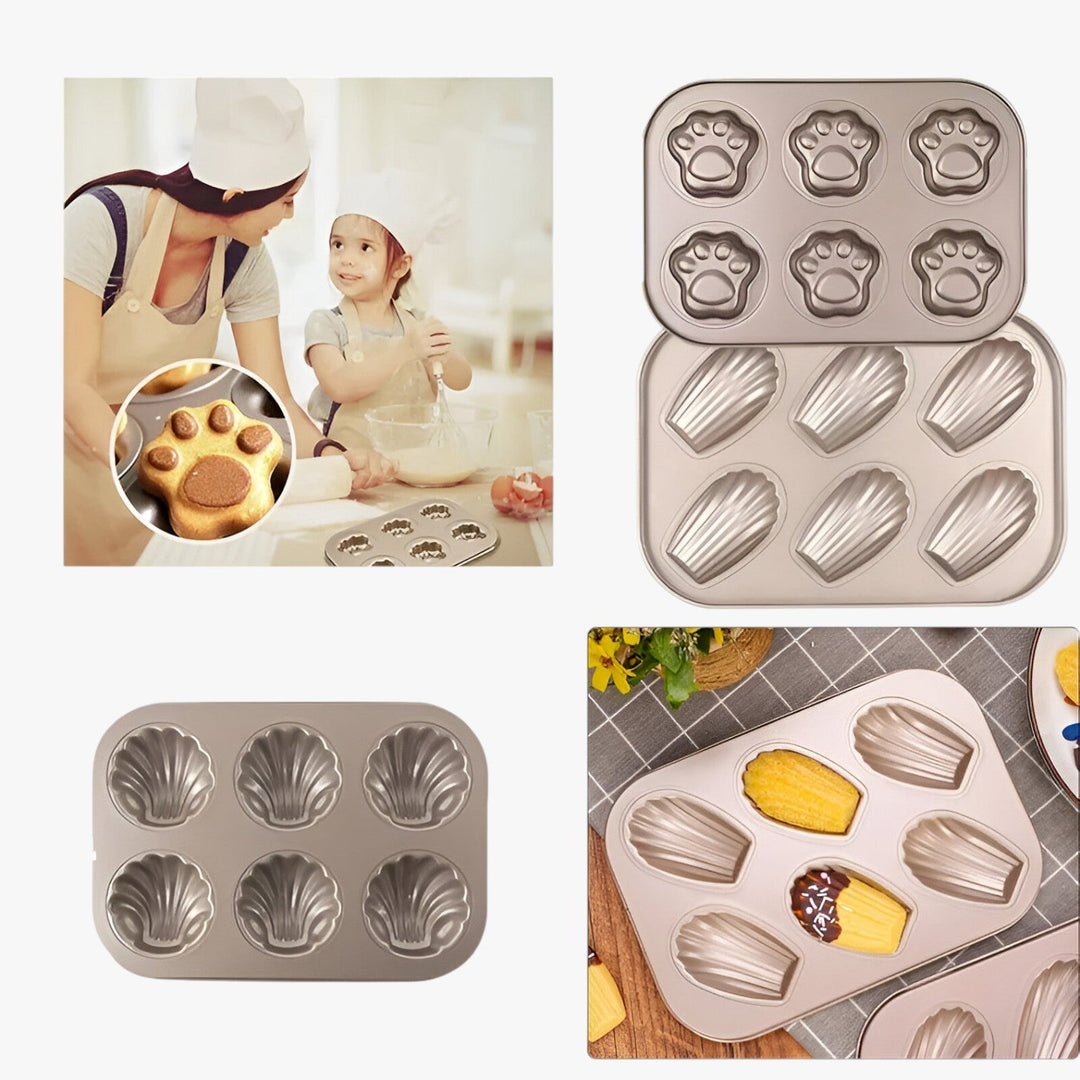 Paw Shape Non-Stick Cake Pan