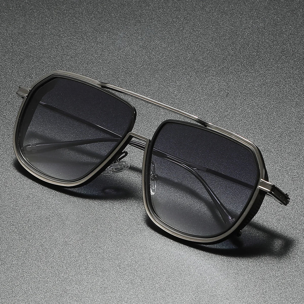 Men's Tortoiseshell Sunglasses - Acetate Aviator Frames