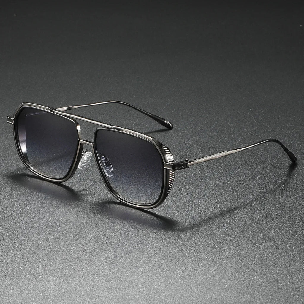 Men's Tortoiseshell Sunglasses - Acetate Aviator Frames