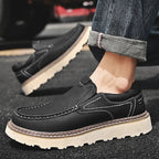 Men's Leather Loafers - Slip On Formal Shoes