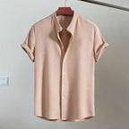 Men's Italian Shirt - Lined Button Up Dress Shirt
