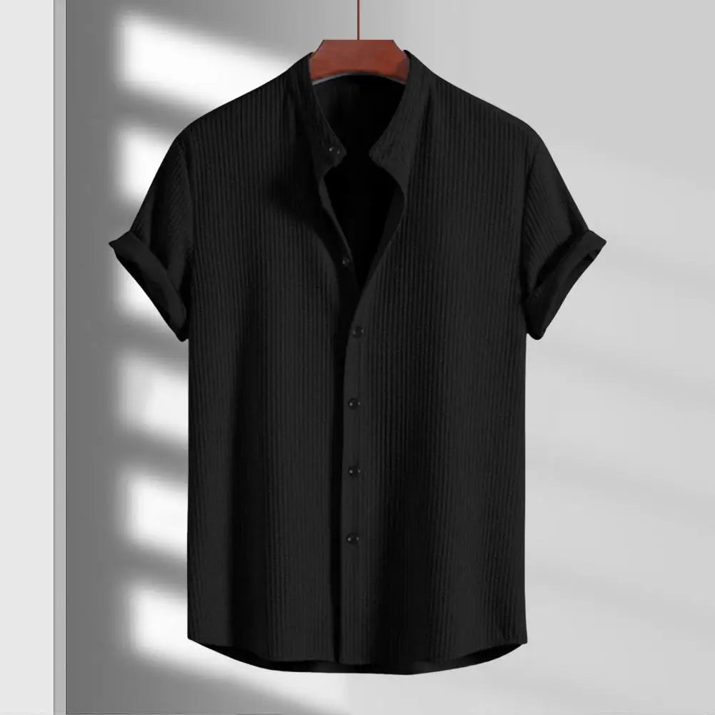 Men's Italian Shirt - Lined Button Up Dress Shirt