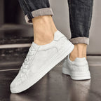 Men's Leather Sneakers - Genuine Full Grain Shoes