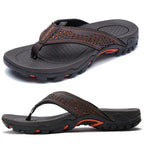 Men's Athletic Flip Flops - Arch Support Sports Sandals