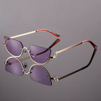 Women's Cat Eye Sunglasses - Retro Pointed Frame Shades