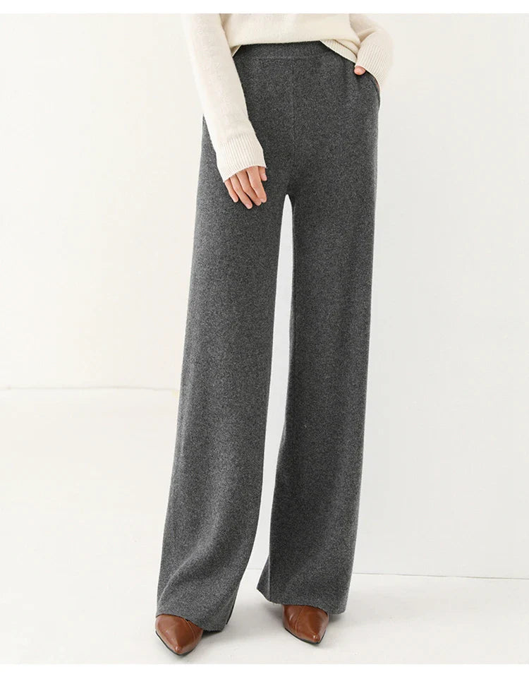 Women's Merino Pants - Knit Lounge Trousers