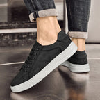 Men's Leather Sneakers - Genuine Full Grain Shoes