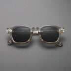 Men's Squared Sunglasses - Sculpted Temple Frames