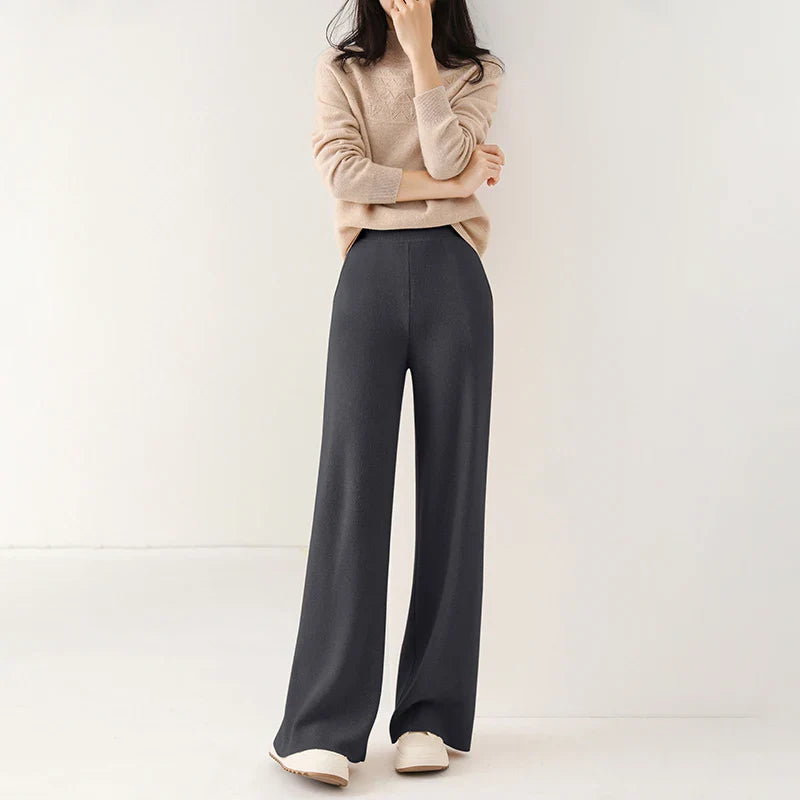 Women's Merino Pants - Knit Lounge Trousers