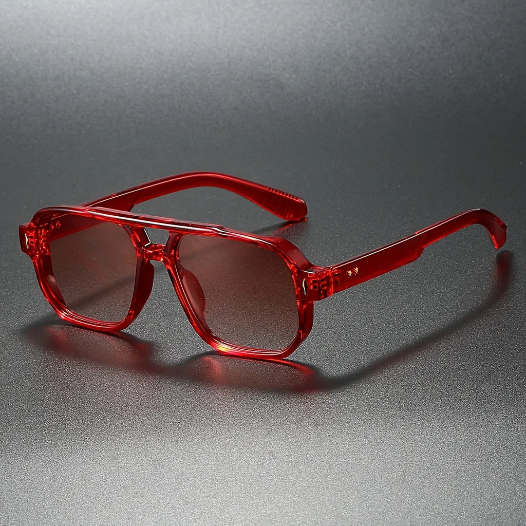 Men's 70s Sunglasses - Acetate Disco Era Shades