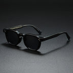 Men's Square Sunglasses - Frosted Frame Two-Tone Shades