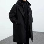Men's Hooded Parka - Padded Water Resistant Winter Coat