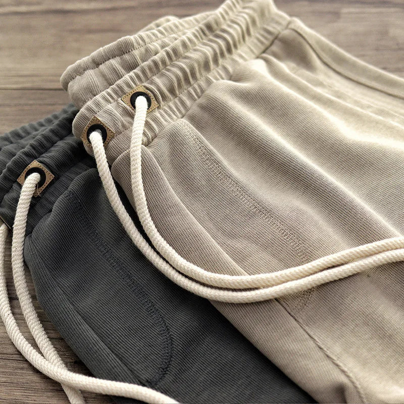 Men's Knit Shorts - Breathable Gym Casual Shorts