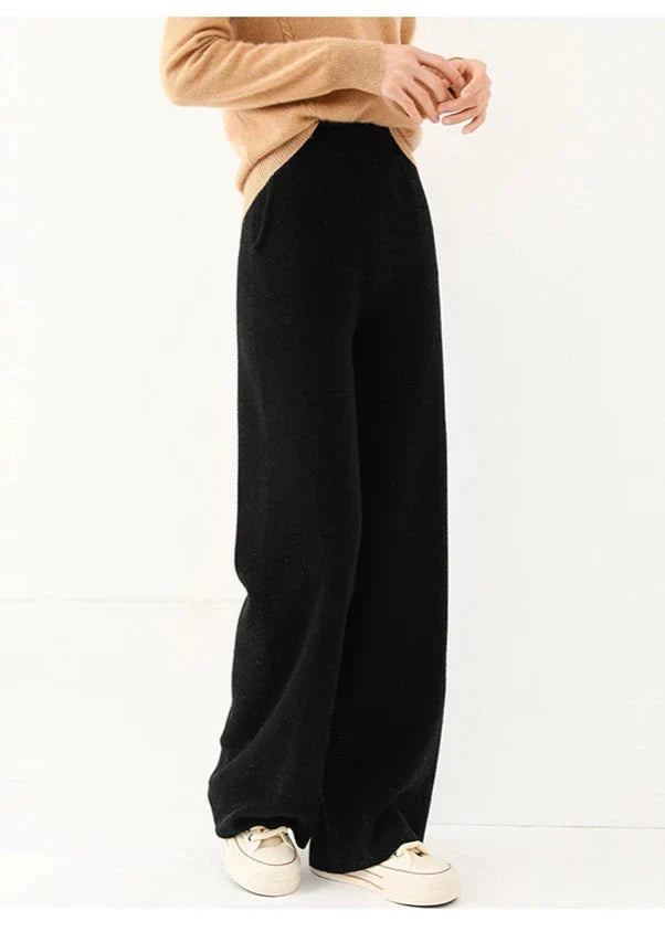 Women's Merino Pants - Knit Lounge Trousers