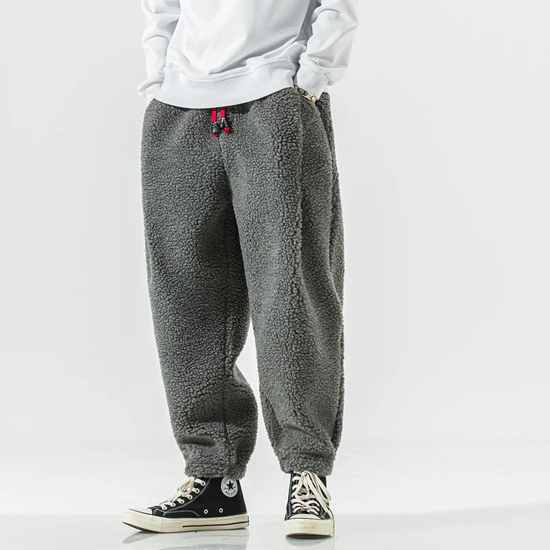 Men's Fleece Sweatpants - Relaxed Fit Lounge Joggers