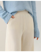 Women's Merino Pants - Knit Lounge Trousers