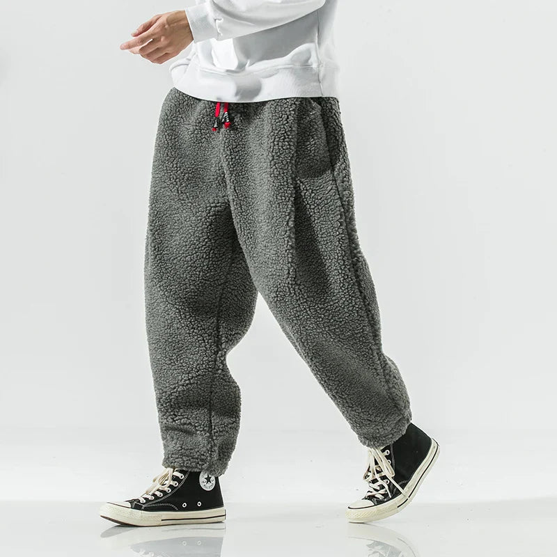 Men's Fleece Sweatpants - Relaxed Fit Lounge Joggers