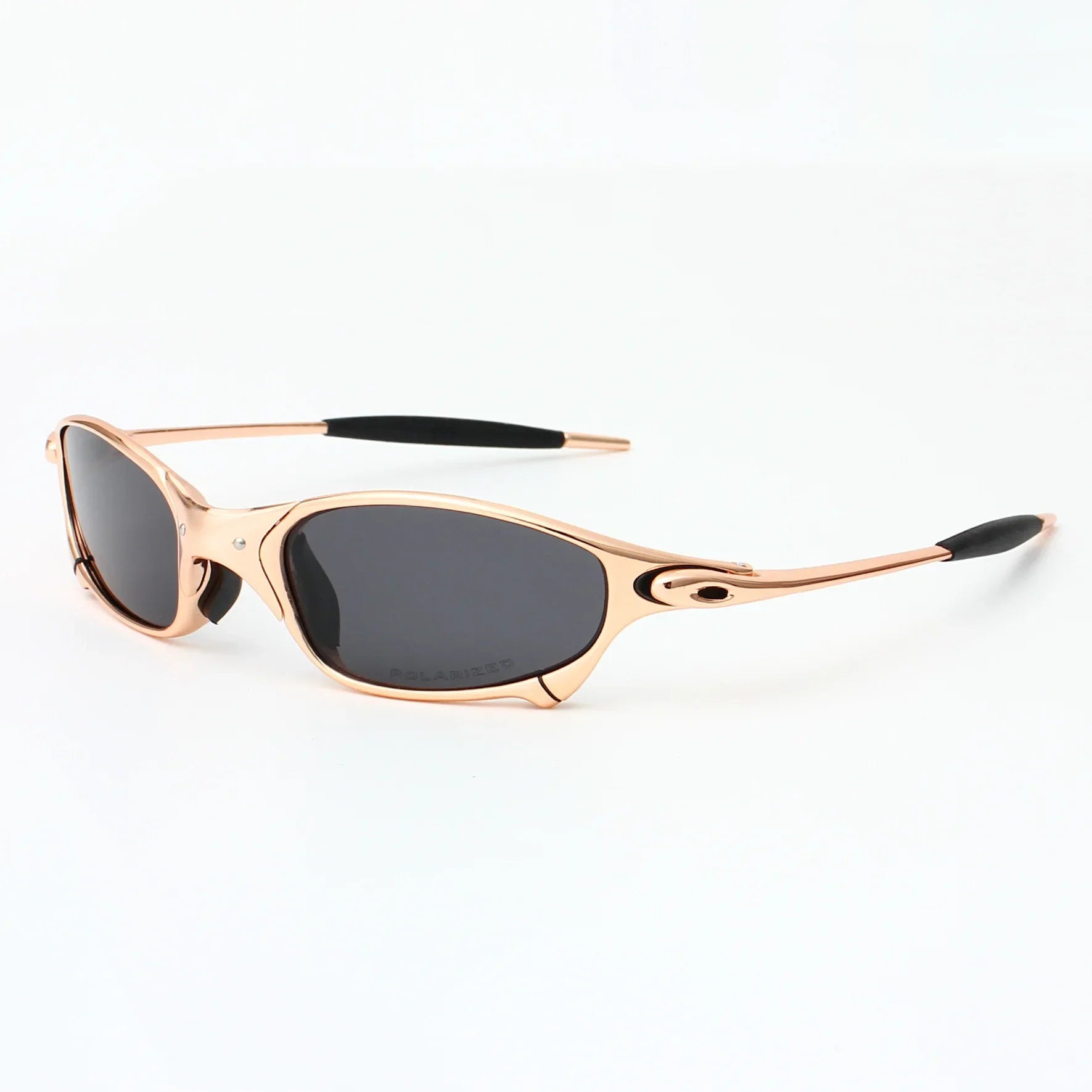 Men's Polarized Sunglasses - Gold Alloy Summer Shades