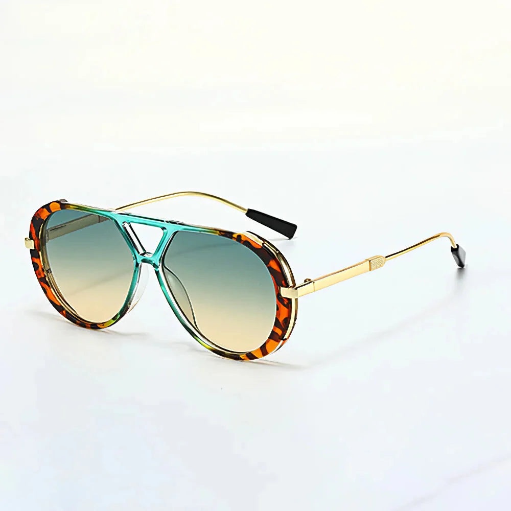 Men's Aviator Sunglasses - Gold Frame Pilot Shades