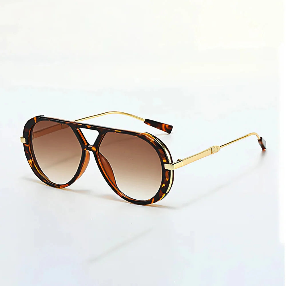 Men's Aviator Sunglasses - Gold Frame Pilot Shades