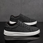 Men's Leather Sneakers - Genuine Full Grain Shoes