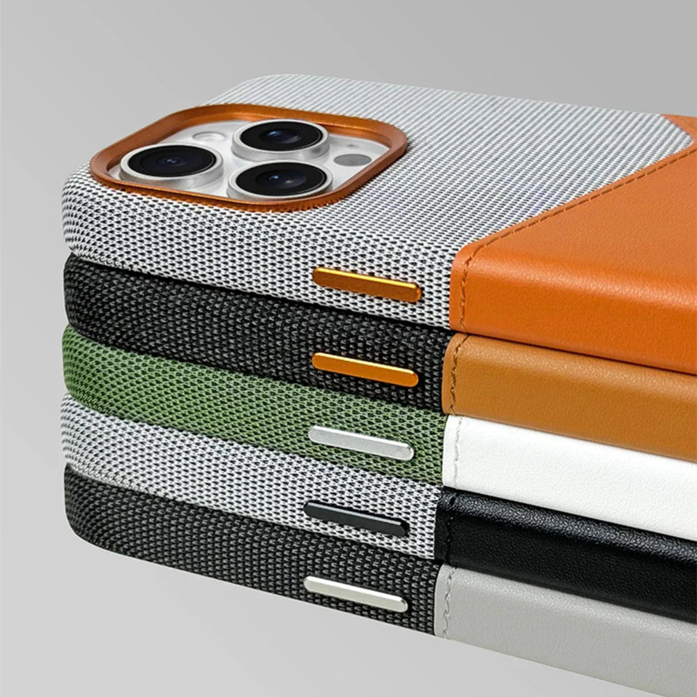 iPhone Case - Leather Magnetic Phone Case