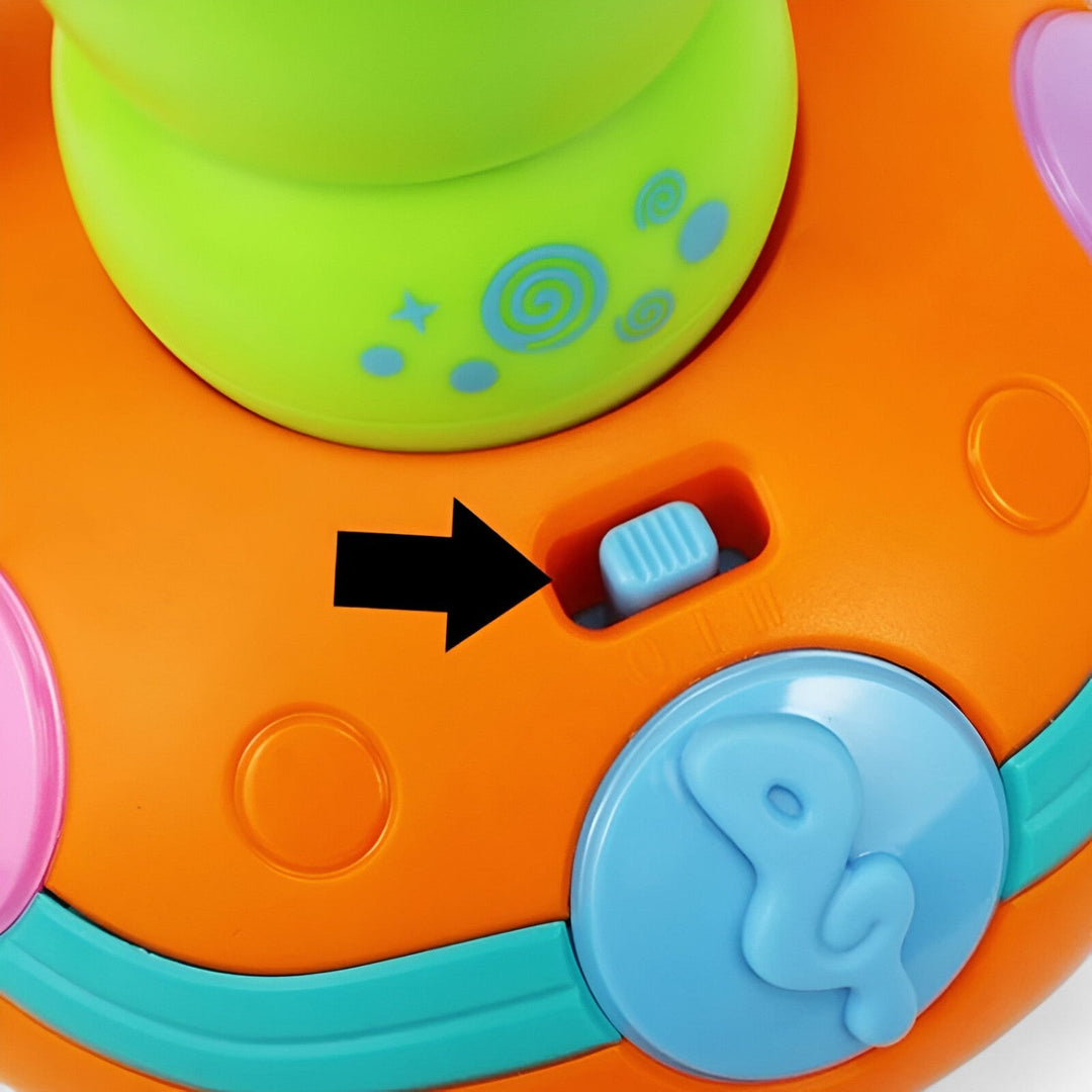 Musical Saxophone Educational Toy with LED Light