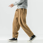 Men's Fleece Sweatpants - Relaxed Fit Lounge Joggers
