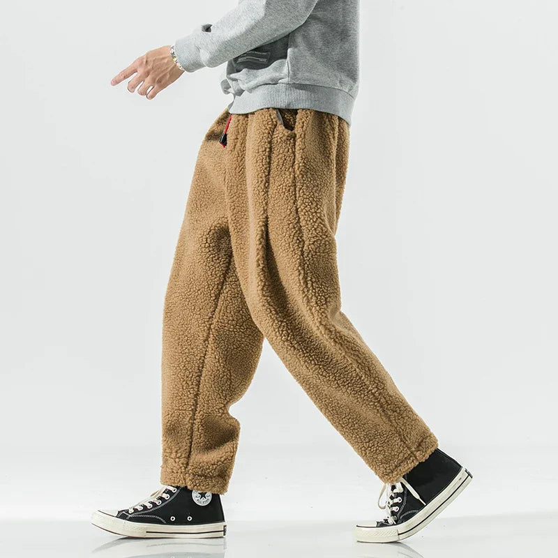 Men's Fleece Sweatpants - Relaxed Fit Lounge Joggers
