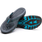 Men's Athletic Flip Flops - Arch Support Sports Sandals