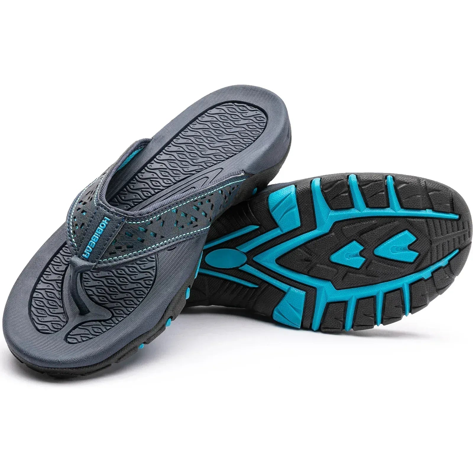 Men's Athletic Flip Flops - Arch Support Sports Sandals
